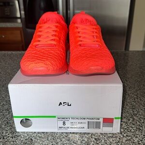 APL Techloom Phantom Sneakers - Bold Red